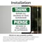 Signmission Safety Culture Sign, 5 in Width, Vinyl Decal, Rectangle OS-2PACK-TS-D-57-L-11857 - alternate 6